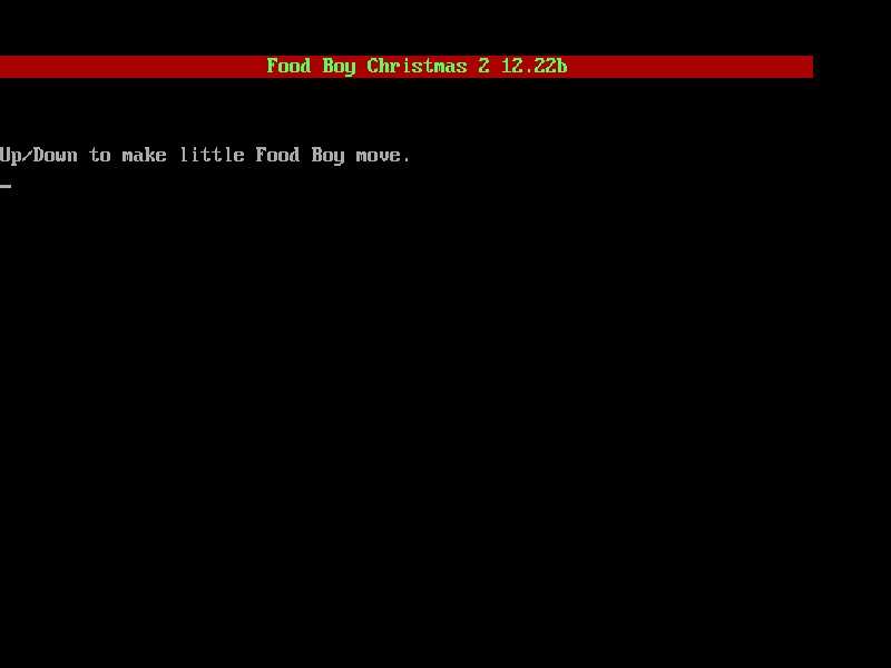 Food Boy Christmas Edition 2